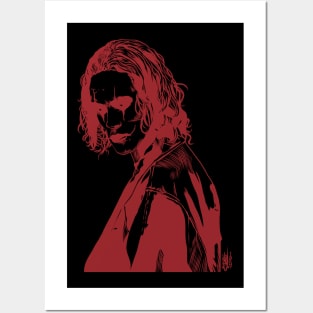 The Crow (Brandon Lee) RED Posters and Art